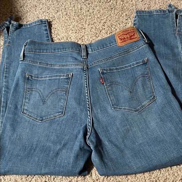 Levi's Denim - Levi's Light Blue Women's Straight Leg Jeans